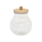 1000 ml Glass Jar with Wooden Lid