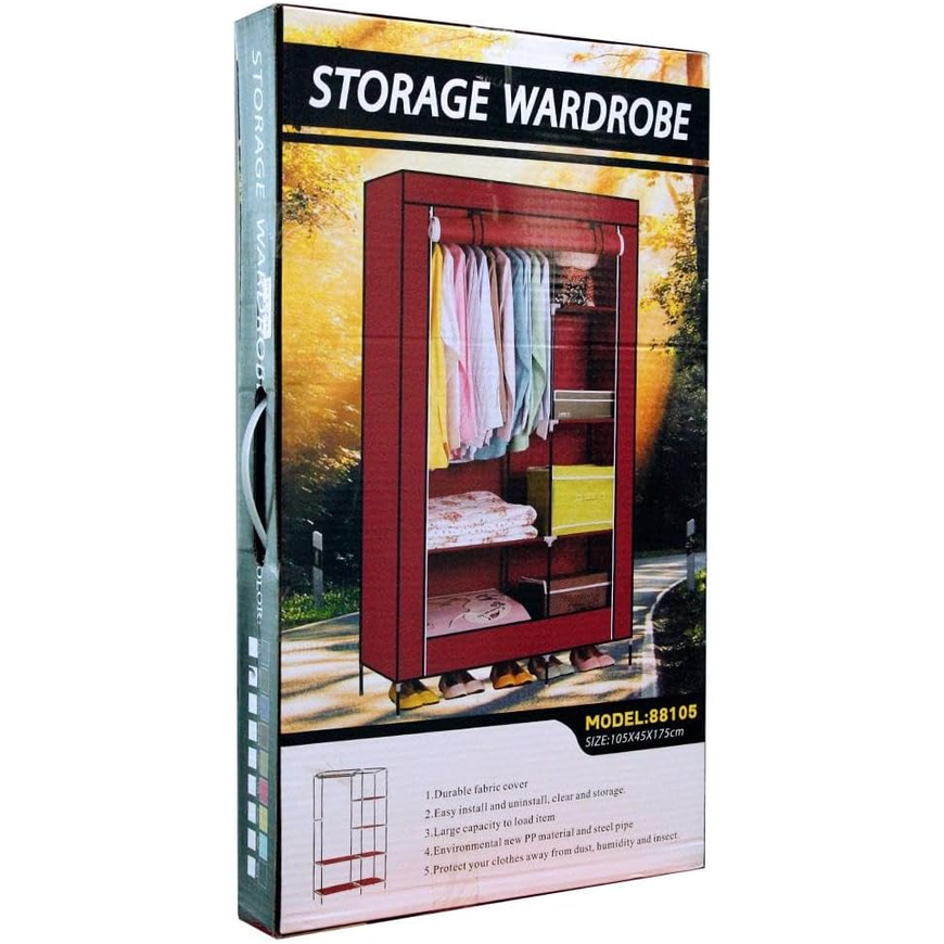 Storage Wardrobe NDL - 88105, Size , 105 x 45 x 175 CM