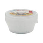 Microwave-Safe Round Food Containers with Lids – 250 ml | 5 PCS