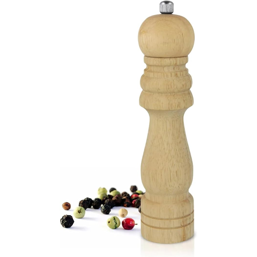 solid wood 21 cm manual grinder | portable grinder Secondary image