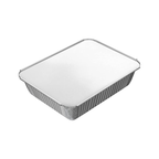 [10 pcs] Disposable Aluminium Food Storage Container with Lids- Lunch Box- Storage box- Take Away. (83185)