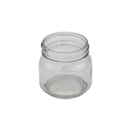 glass Jar with Aluminium Lid  (250 ML)
