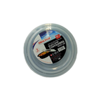 Black Base Round Microwavable Container With Lid
