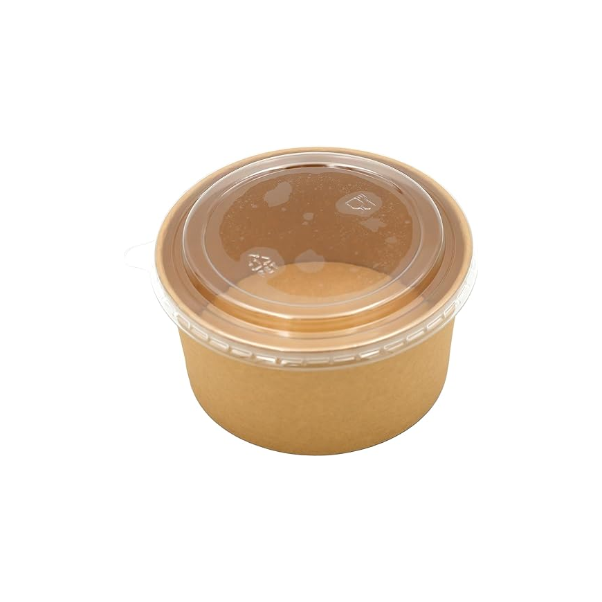 Kraft Paper Salad Bowl 1000 ml - 5 PCS