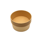Kraft Paper Salad Bowl 1300 ML 5 PCS