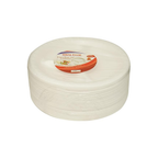 3 Division Foam Plate, 10inch, Pack of 25pcs, White