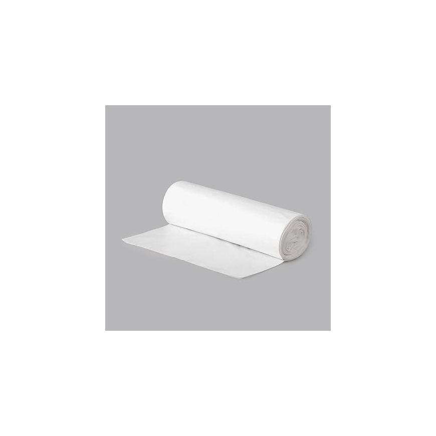 Biodegradable White Trash Bags – 10 Gallon | 56 x 60 cm