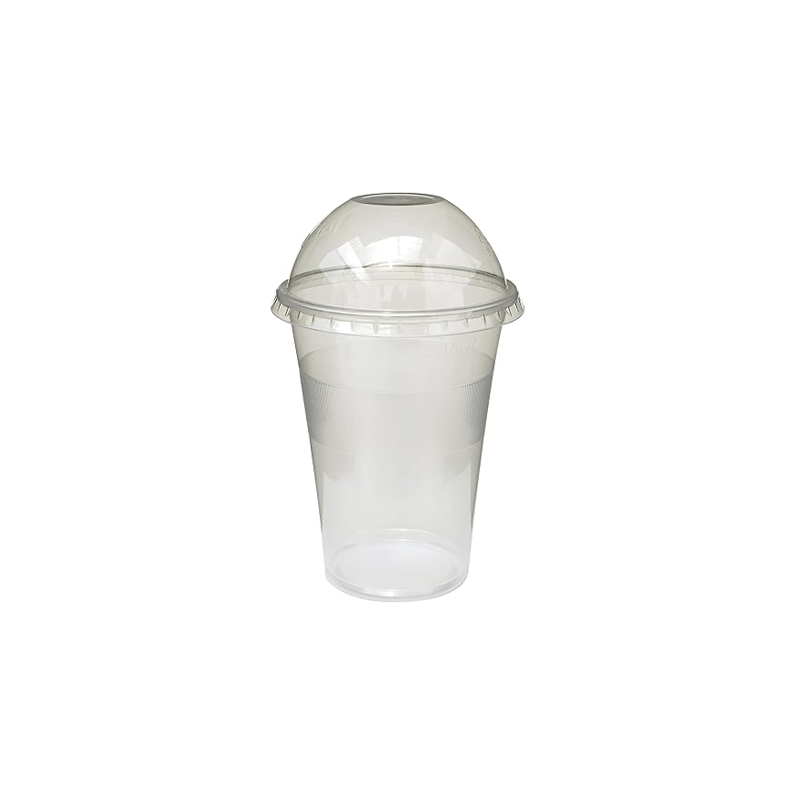 Crystal Plastic Cups – 50 Pcs per Pack | Clear Disposable Drinking Cups for Water, Juice & Soft Drinks – Durable & Food Grade – 12oz Capacity Main image