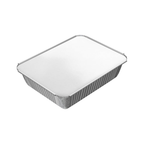 [10 pcs] Disposable Aluminium Food Storage Container with Lids- Lunch Box- Storage box- Take Away. (73365)