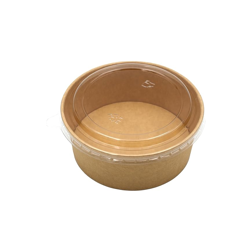 Kraft Paper Salad Bowl 750 ML 5 PCS