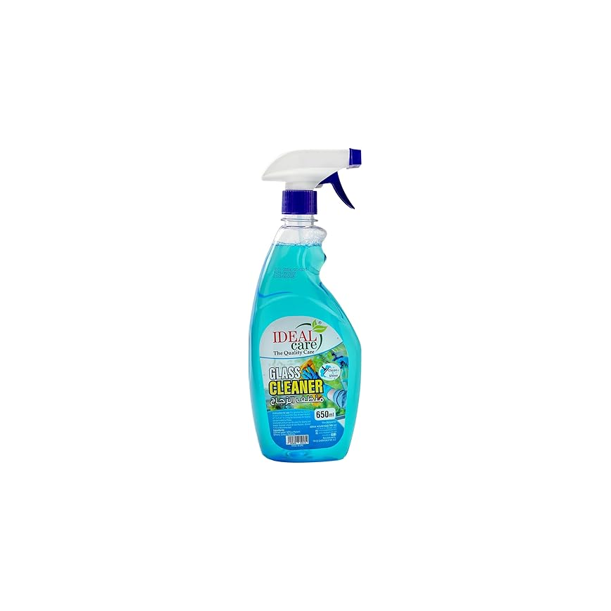 Glass Cleaner Spray – 650 ml | Streak-Free Shine | Powerful Ammonia-Free Formula