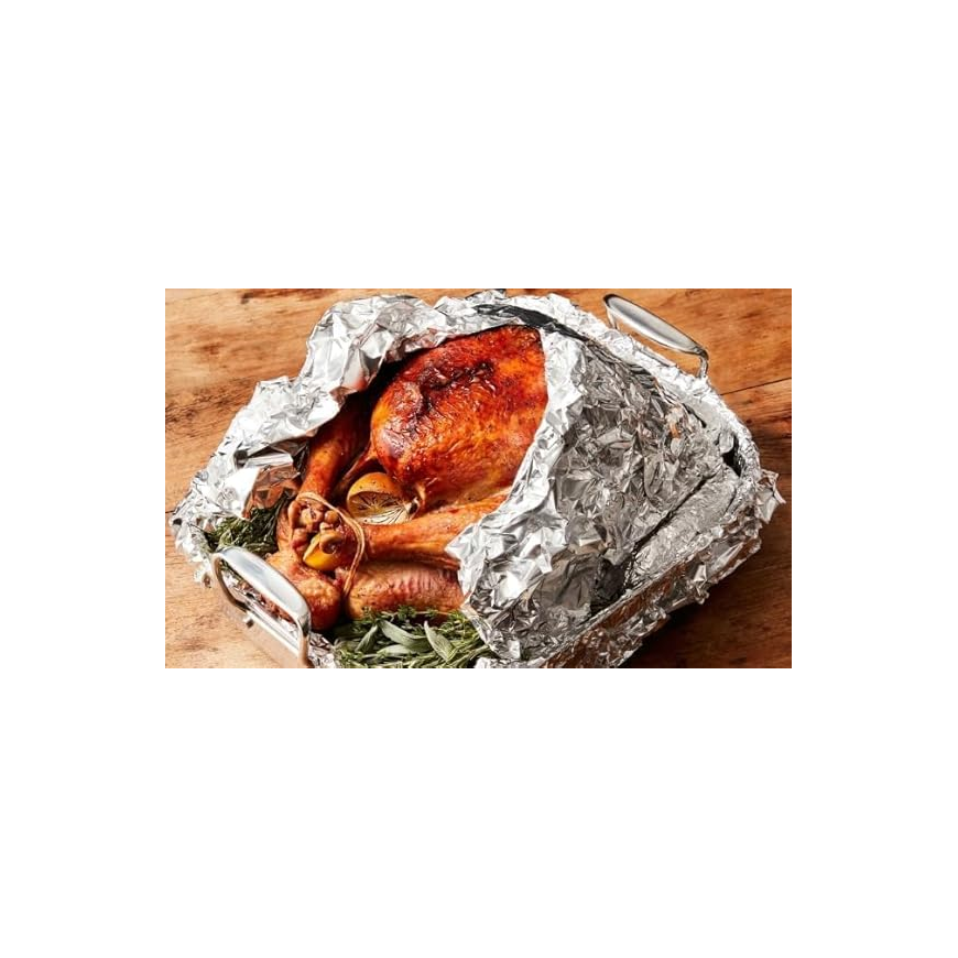 Aluminium Foil | 1.3 Kg 300mm, Width Best for Food Wraping, Freezing, Storing