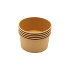 Kraft Paper Salad Bowl 1000 ml - 5 PCS