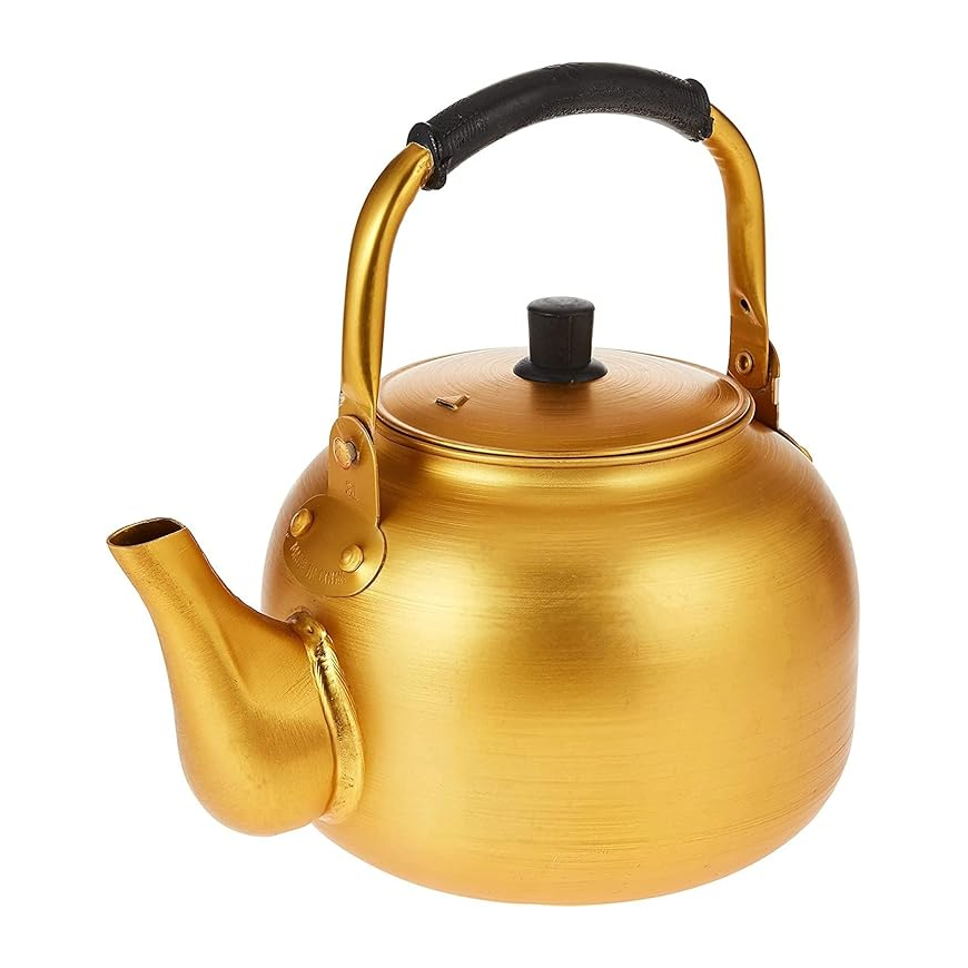 Golden colour kettle 1 L Tea Kettle for Stove Top is a stylish and functional kettle