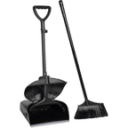Ideal Care Broom and Dustpan Combo, with Long Handle