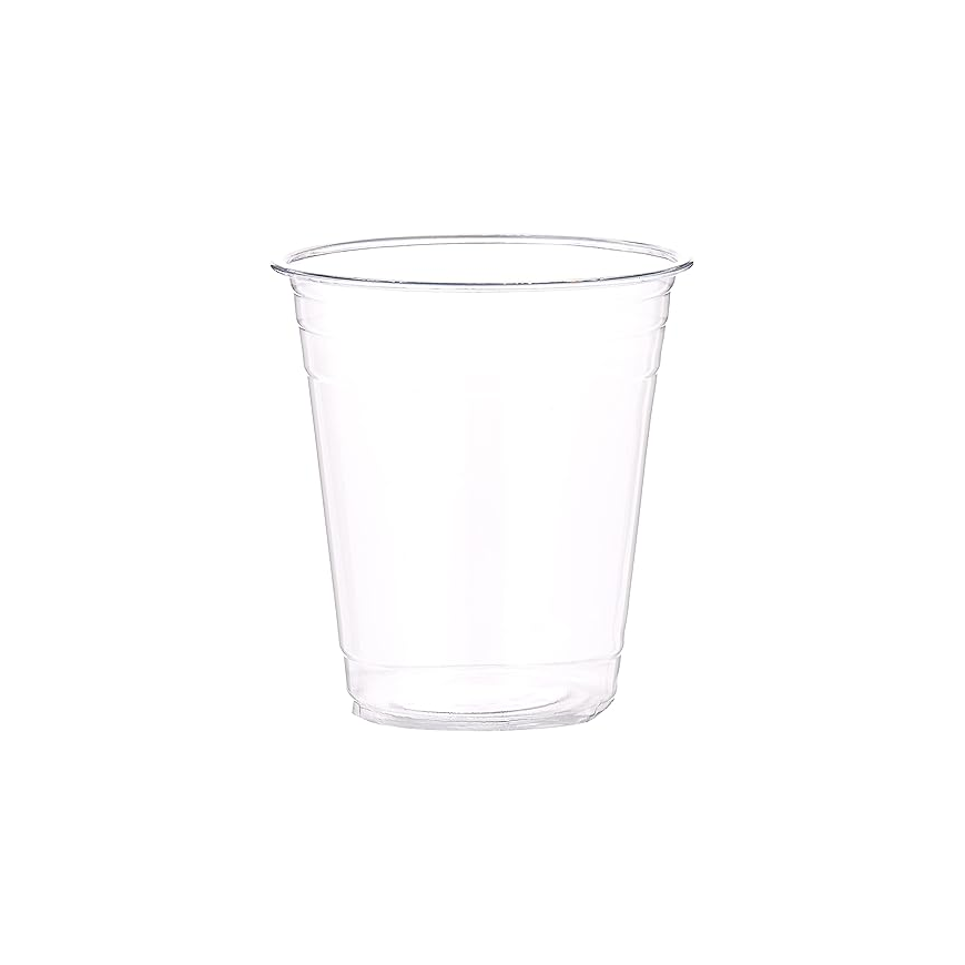 Clear PET Plastic Cups – 10 oz | 50 Pack