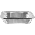 [10 pcs] Disposable Aluminium Food Storage Container with Lids- Lunch Box- Storage box- Take Away. (73365)