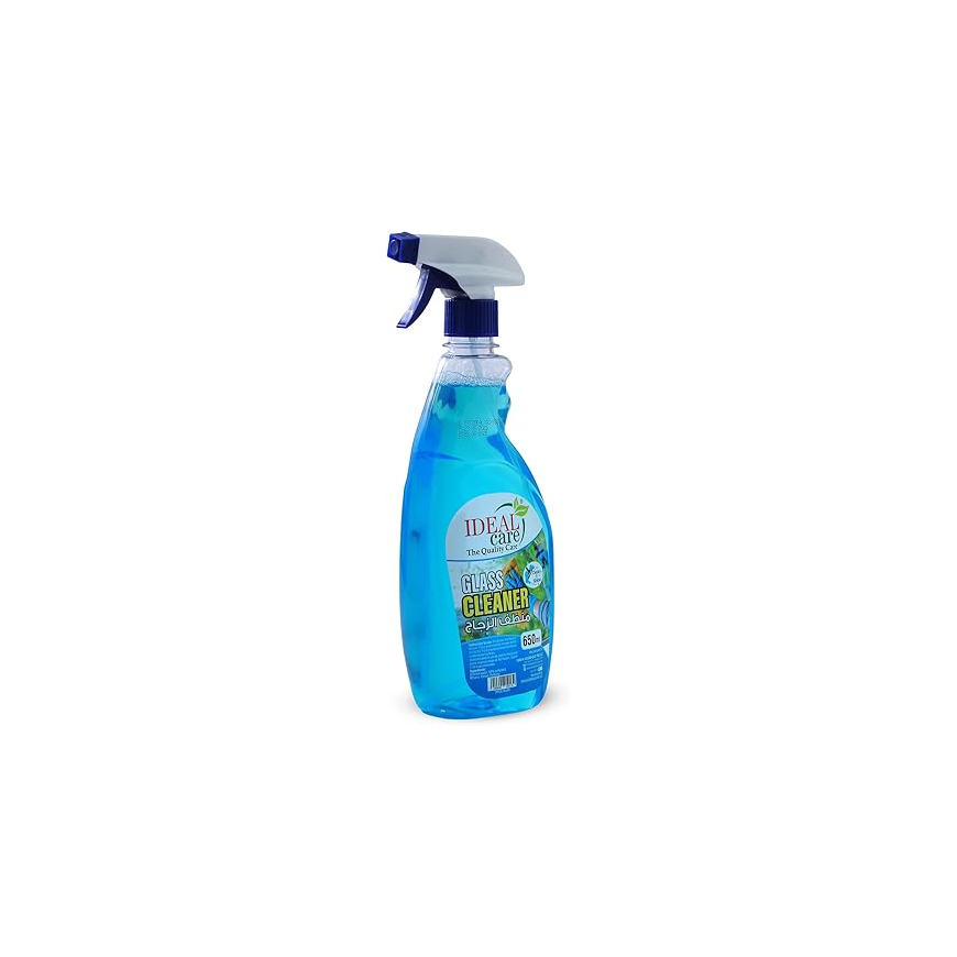 Glass Cleaner Spray – 650 ml | Streak-Free Shine | Powerful Ammonia-Free Formula