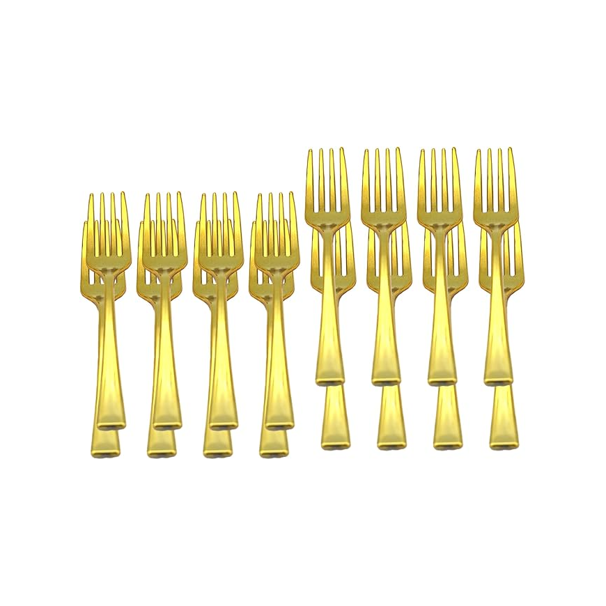 Golden Colour Mini Fork Set