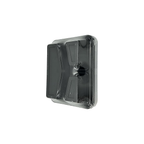Black Base Rectangular 3-Compartment Food Containers with Lids – 5 Pieces