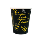 8 oz Paper Cups – 50 Pcs | Premium Quality Black Color
