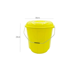 Premium Plastic Bucket with Lid – 20L Capacity