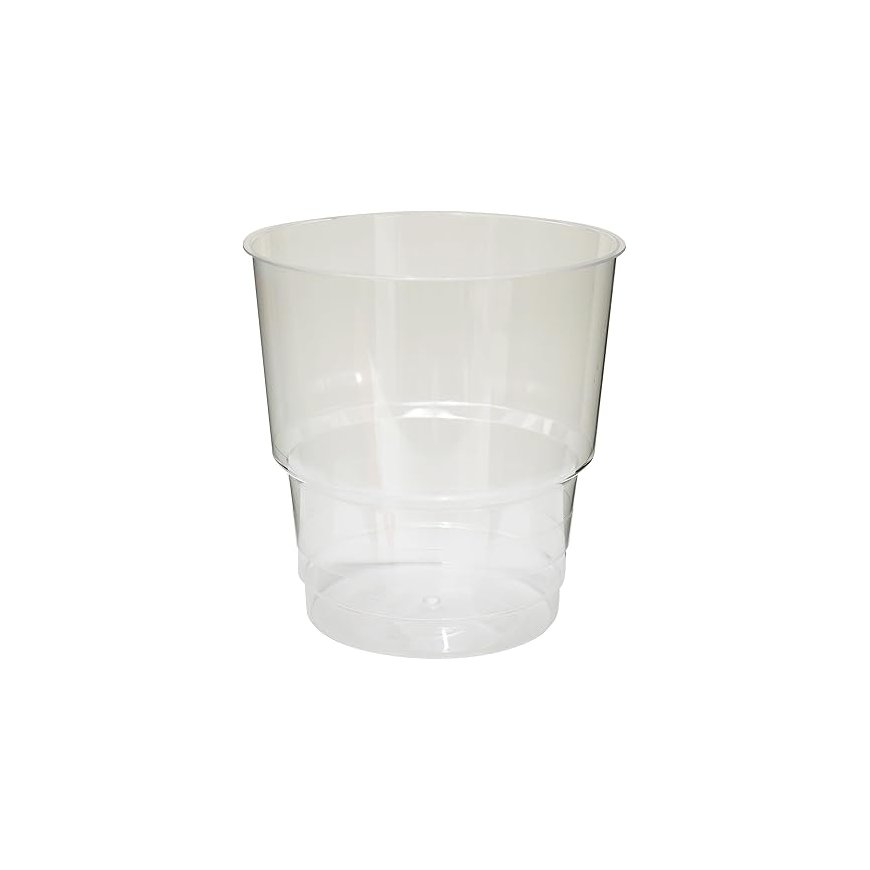 Crystal Plastic Cups – 50 Pcs per Pack | Clear Disposable Drinking Cups for Water, Juice & Soft Drinks – Durable & Food Grade – 8oz Capacity Main image
