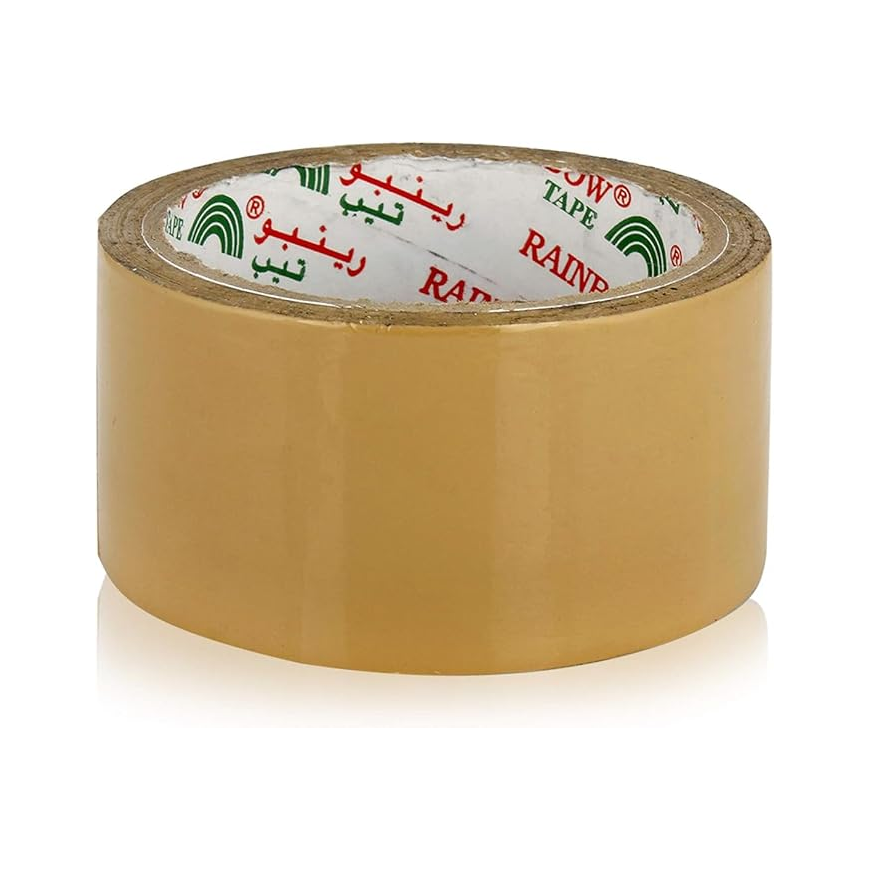 Brown Packaging Tape – 2 Inch Wide, 50 Yards Long – Pack of 6 Main image