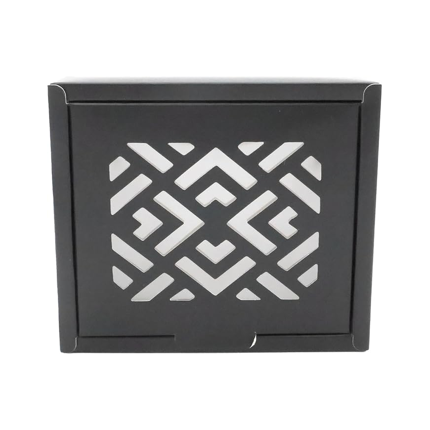 Ideal Pack Black Gift Box with Window