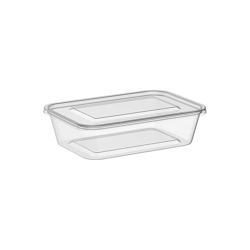 Microwave-Safe Food Containers with Lids – 500 ml | 5 Pack