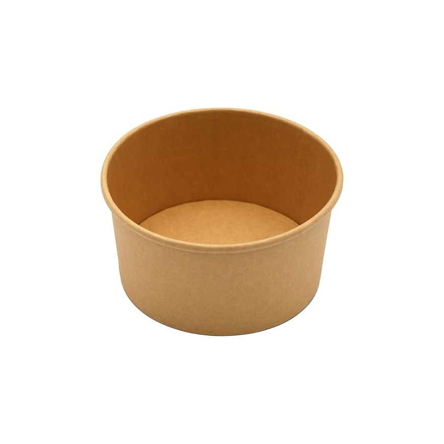 Kraft Paper Salad Bowl 1000 ml - 5 PCS