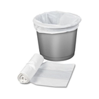 White Dust Bin Bags – 10 Gallon | 45 x 55 cm | 50 Pieces