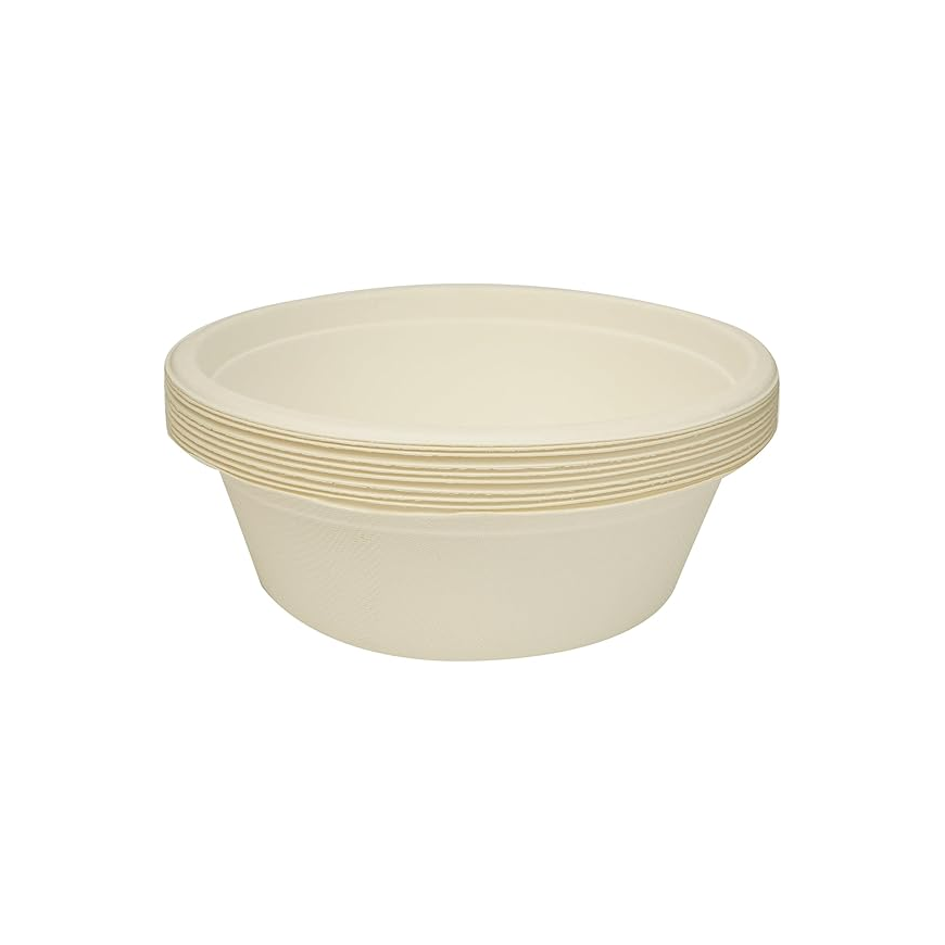 Bio Degradable Bowl, 16oz, Pack of 10pcs,