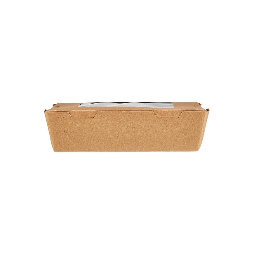 Eco-Friendly Kraft Paper Lunch Boxes (Pack of 10) (KLBW 150)