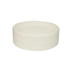 Foam Plate, 9inch, Pack of 25pcs, White
