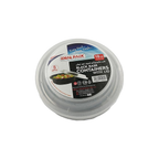Black Base Round Food Containers with Lids – 16 oz | 5 Pack