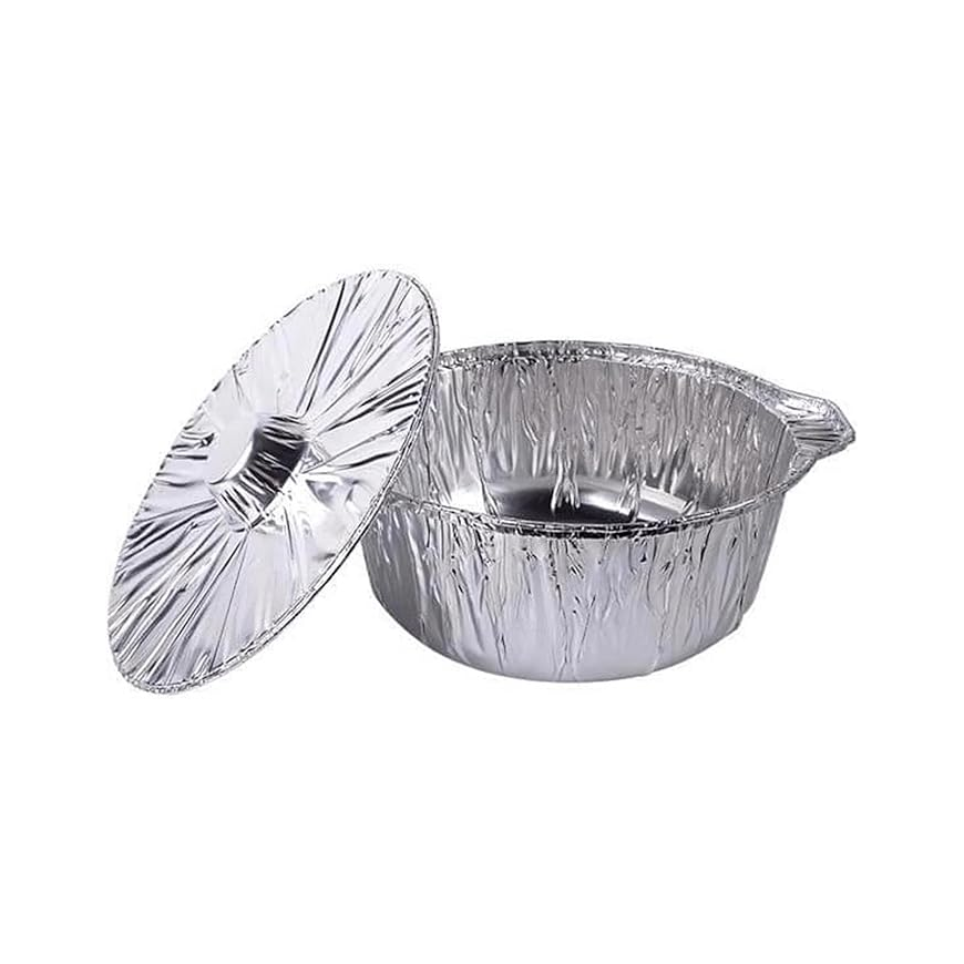 Aluminium Cooking Pots – 5 Pack | 22 cm Diameter
