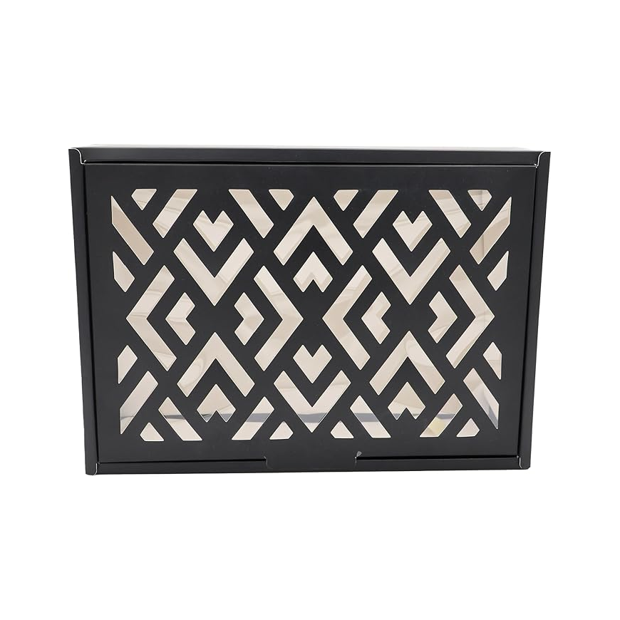 Ideal Pack Black Gift Box with Window
