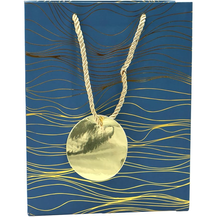 Ideal Pack Dark Blue Gift Paper ( Pack of 10 ) Secondary image