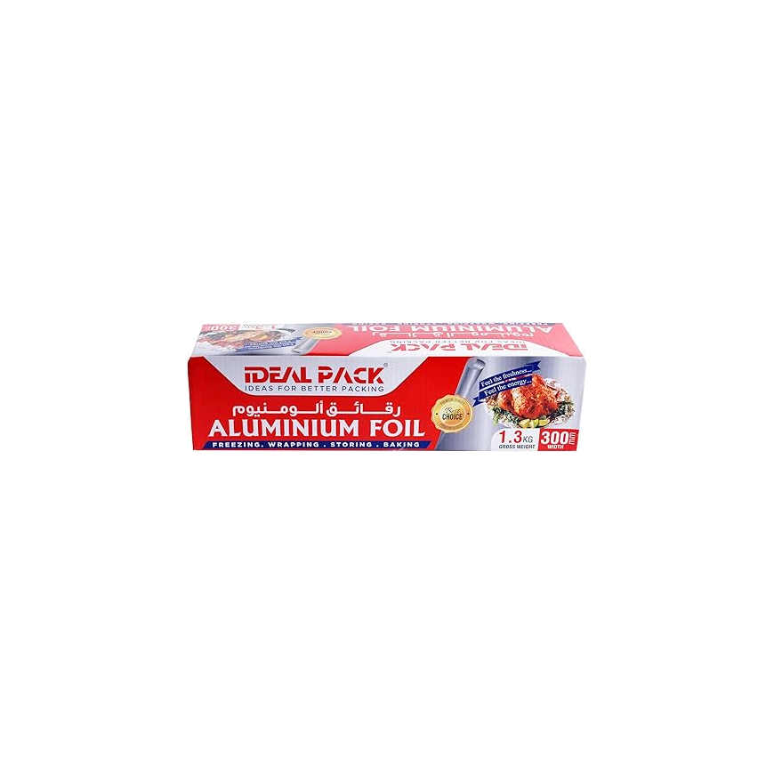 Aluminium Foil 1.3 kg – 30 cm Width – Heavy Duty & Multipurpose, Food Wrapper