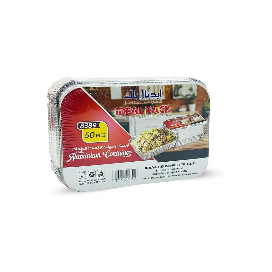 Aluminium Container 8389 50 PCS