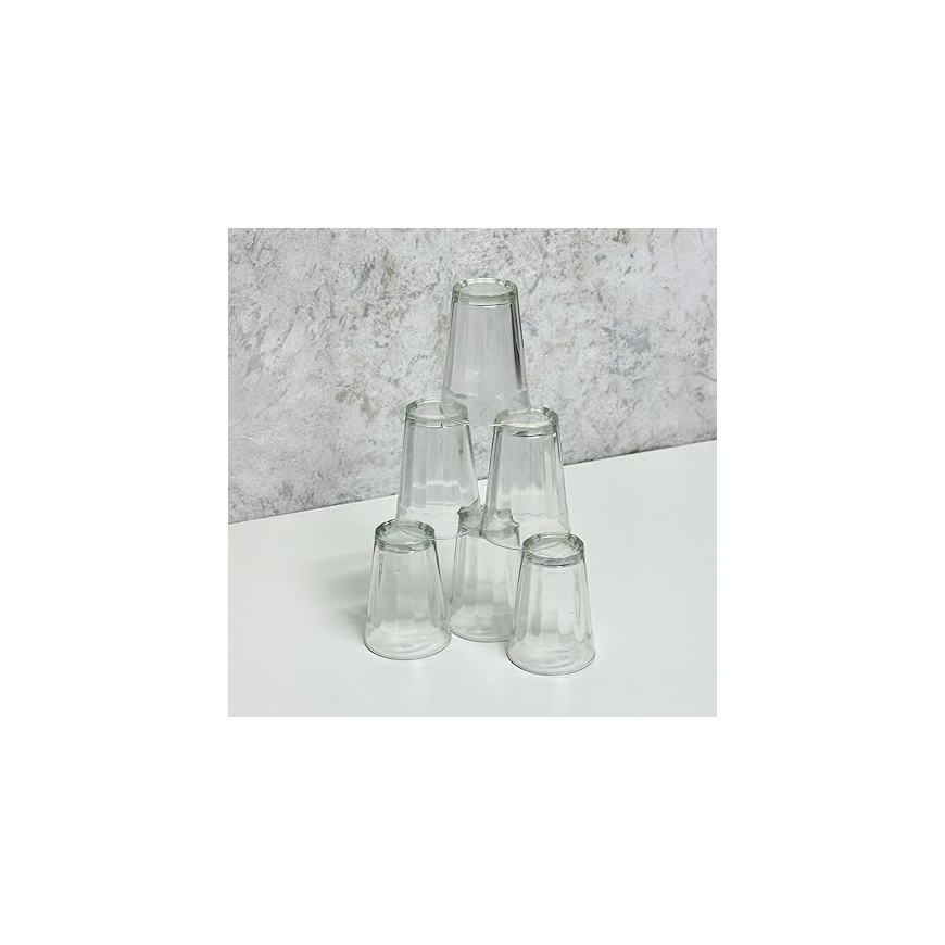 6 Pcs Tea Glass Set – Elegant and Durable Tea Glasses for Every Occasion