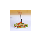 7-Inch Plastic Plates | Small Round Plates for Snacks, Salads, and Desserts
