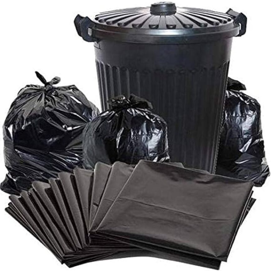 Black Garbage Bags – 80 x 110 cm | 20 Pieces