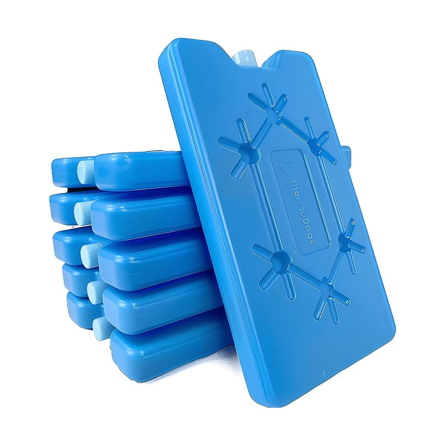 Reusable Ice Packs for Cooler Boxes, Lunch Bags, and Food Storage
