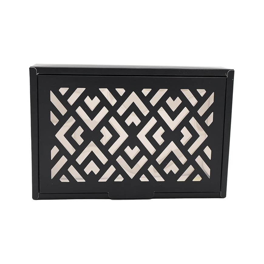 Ideal Pack Black Gift Box with Window