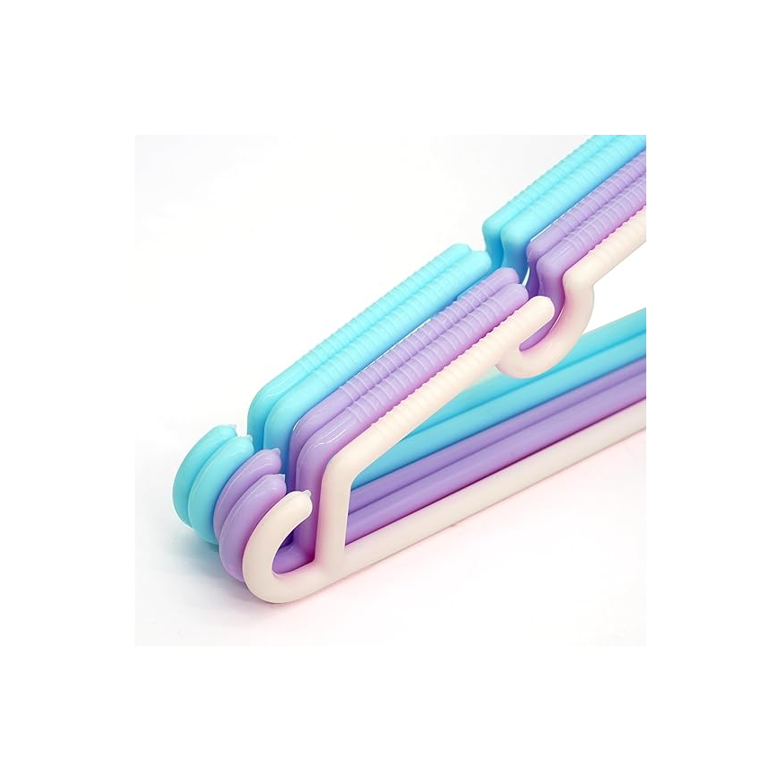 Cloth Hanger 5 PCS Family Pack anti skip plastic hangers