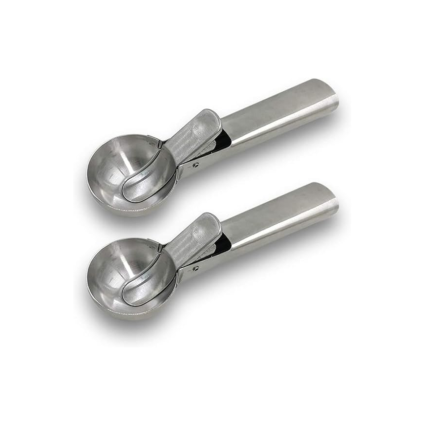 Heavy-Duty Stainless Steel Ice Cream Scoop