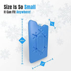 Reusable Ice Packs for Cooler Boxes, Lunch Bags, and Food Storage