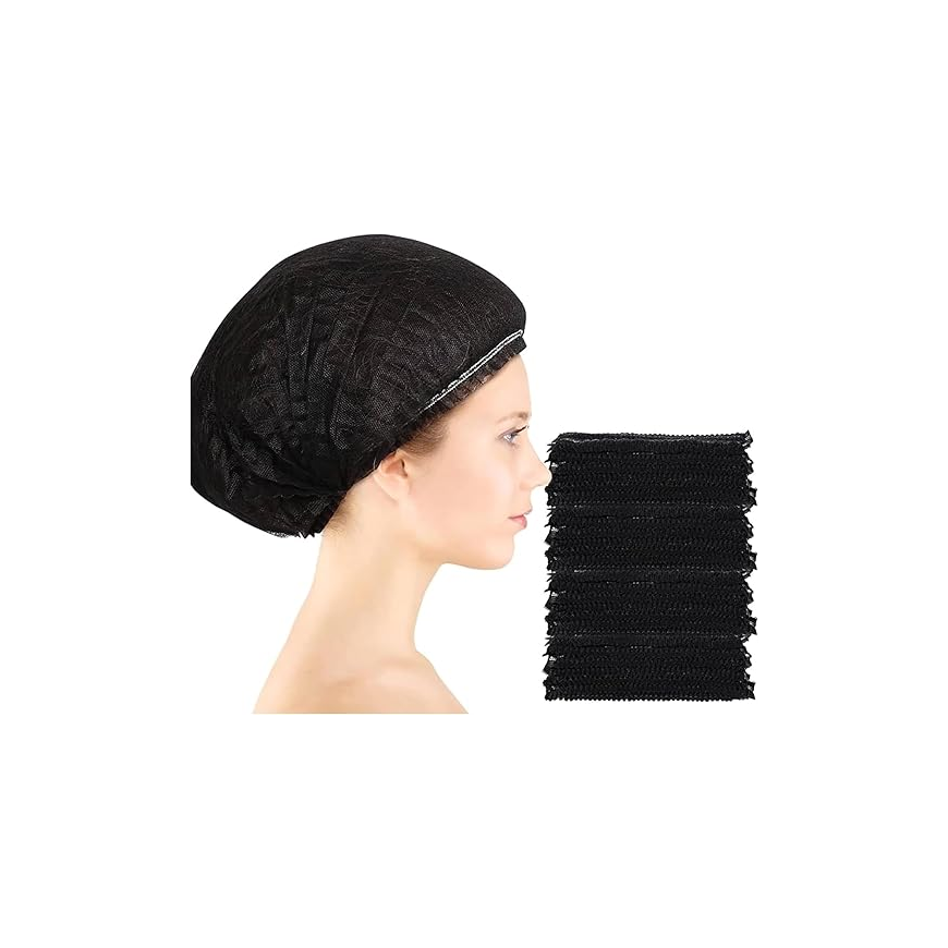 Hair Net (Bouffant) White Color 100 Pieces